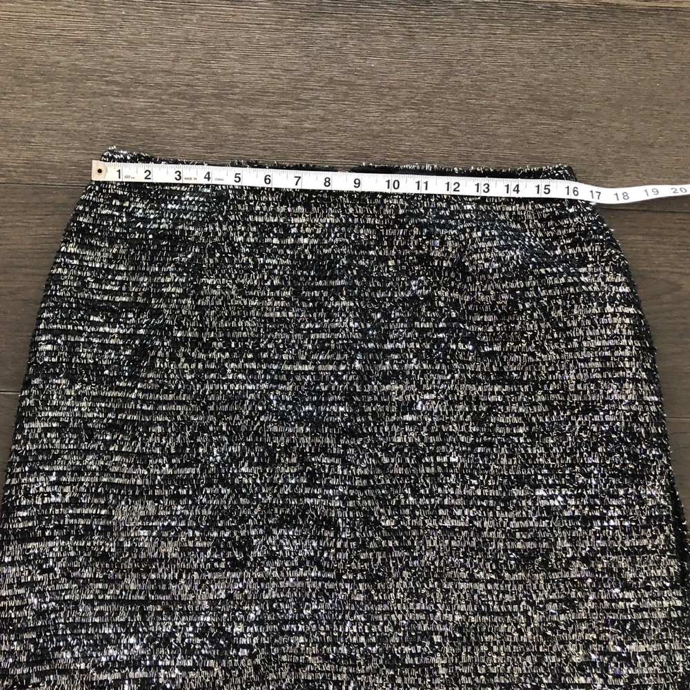 Women’s Anthropologie Hutch Metallic Skirt L - Picture 8 of 9